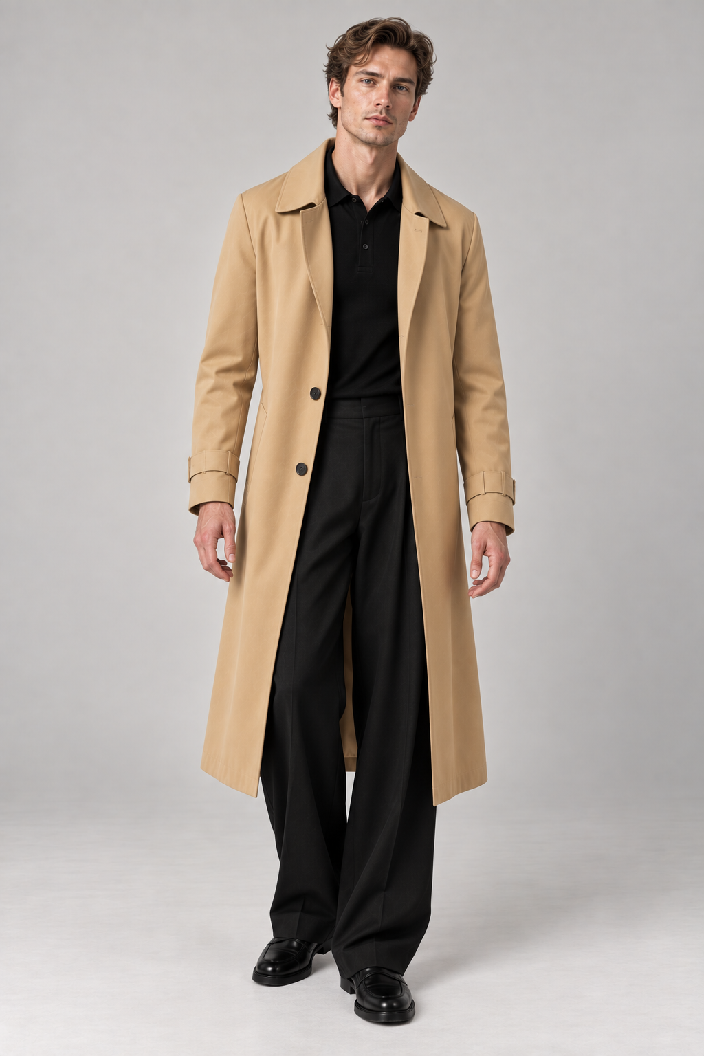 Sandstone Trench Coat