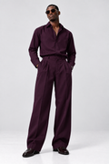 Wine Plum Co-Ord Set