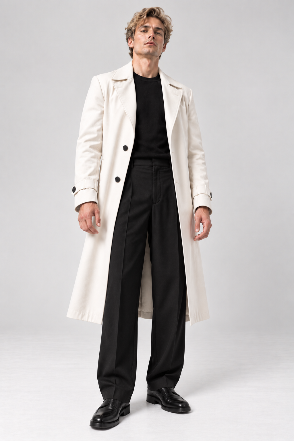 White Trench Coat