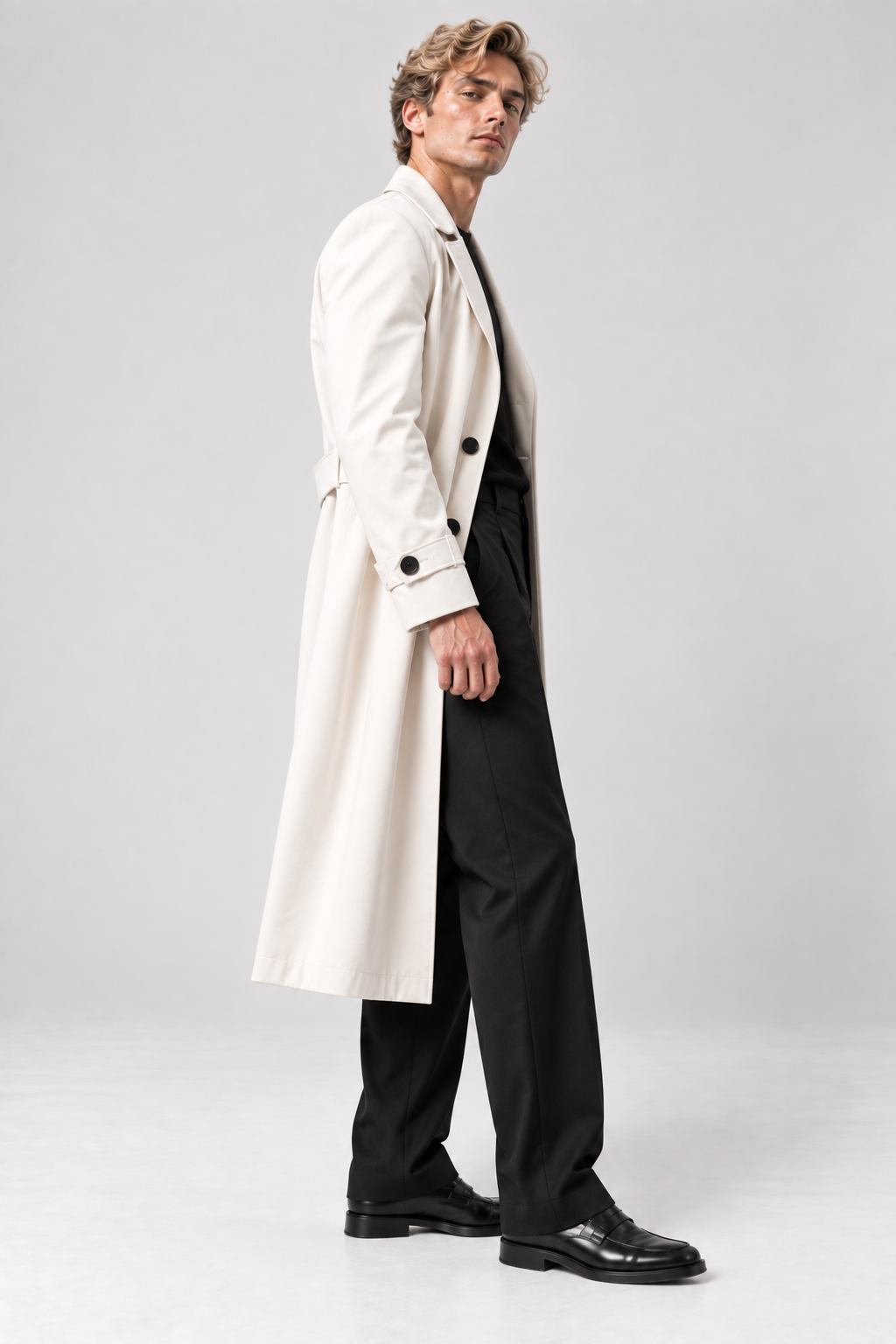 White Trench Coat