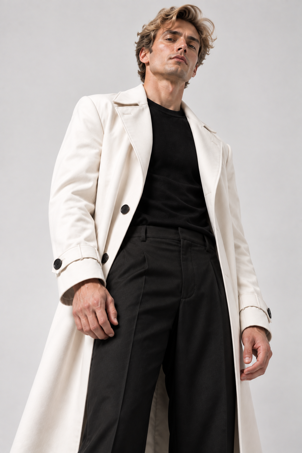 White Trench Coat