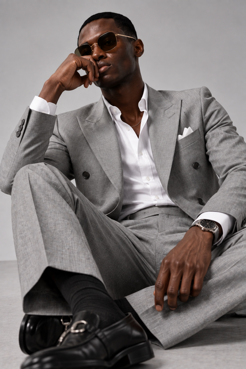 Grey Suit Set