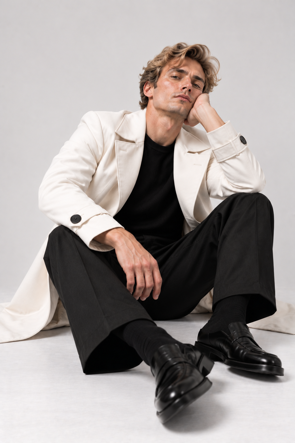 White Trench Coat